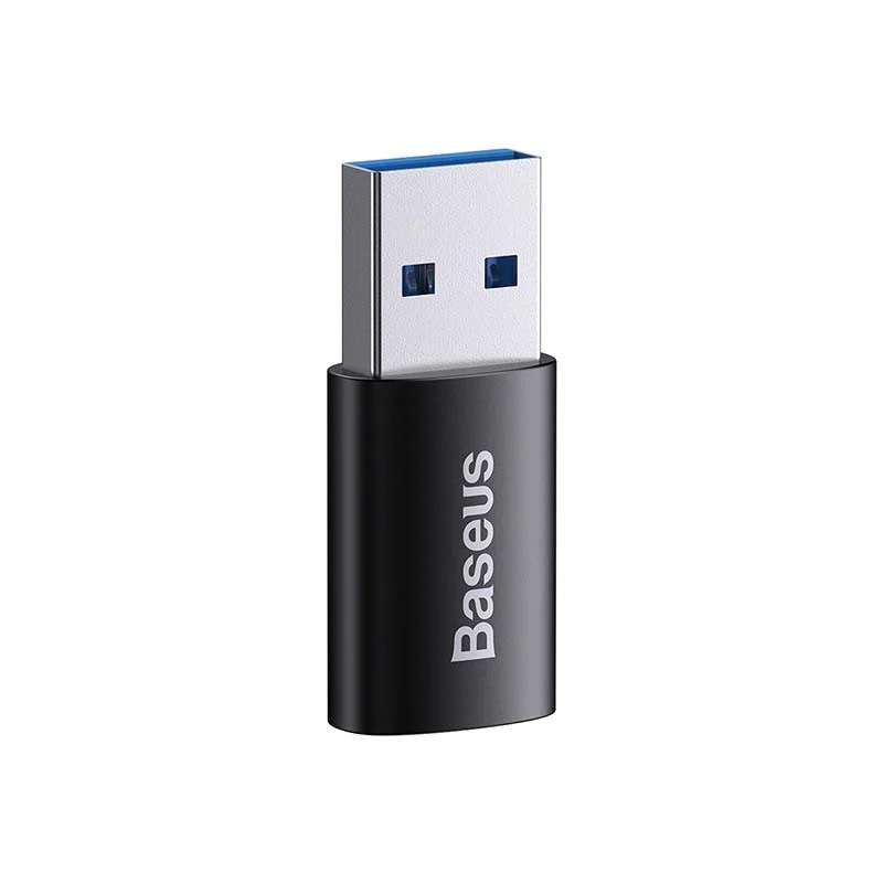 Adaptor Baseus Ingenuity Mini OTG USB 3.1 la USB-C, Negru