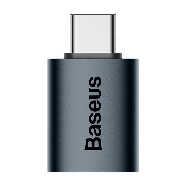 Adaptor Baseus Ingenuity Mini OTG USB-C la USB-A 3.1, Albastru