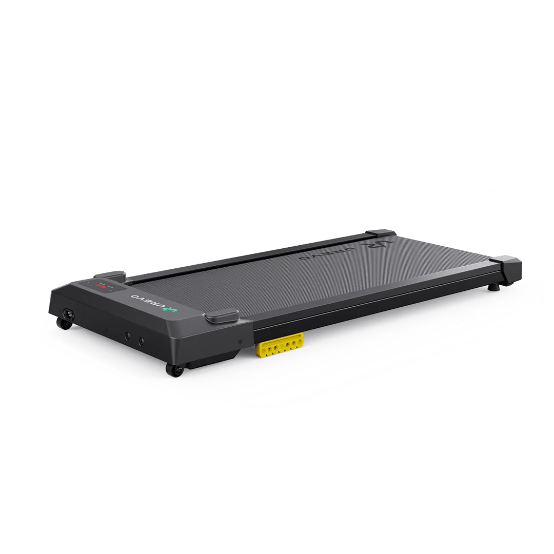Banda de mers smart UREVO SpaceWalk E1L, Viteza maxima 6km/h, Greutate maxima utilizator 120 kg, Negru