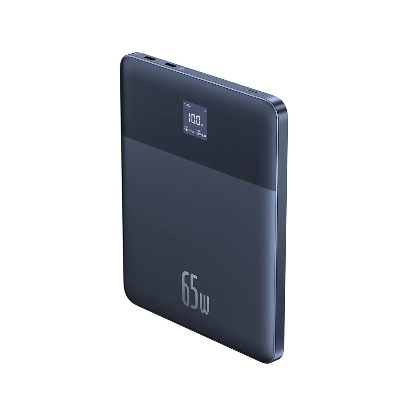 Baterie externa Baseus Blade 2 12000mAh, 65W, 2x USB-C, Incarcare rapida, Ultra-subtire, Albastru
