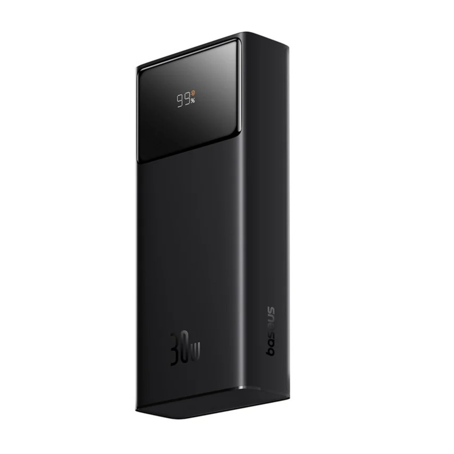 Baterie externa Baseus Star-Lord Digital Display, 20.000 mAh, 30W, cu cablu USB-A la USB-C 0.3m, Negru