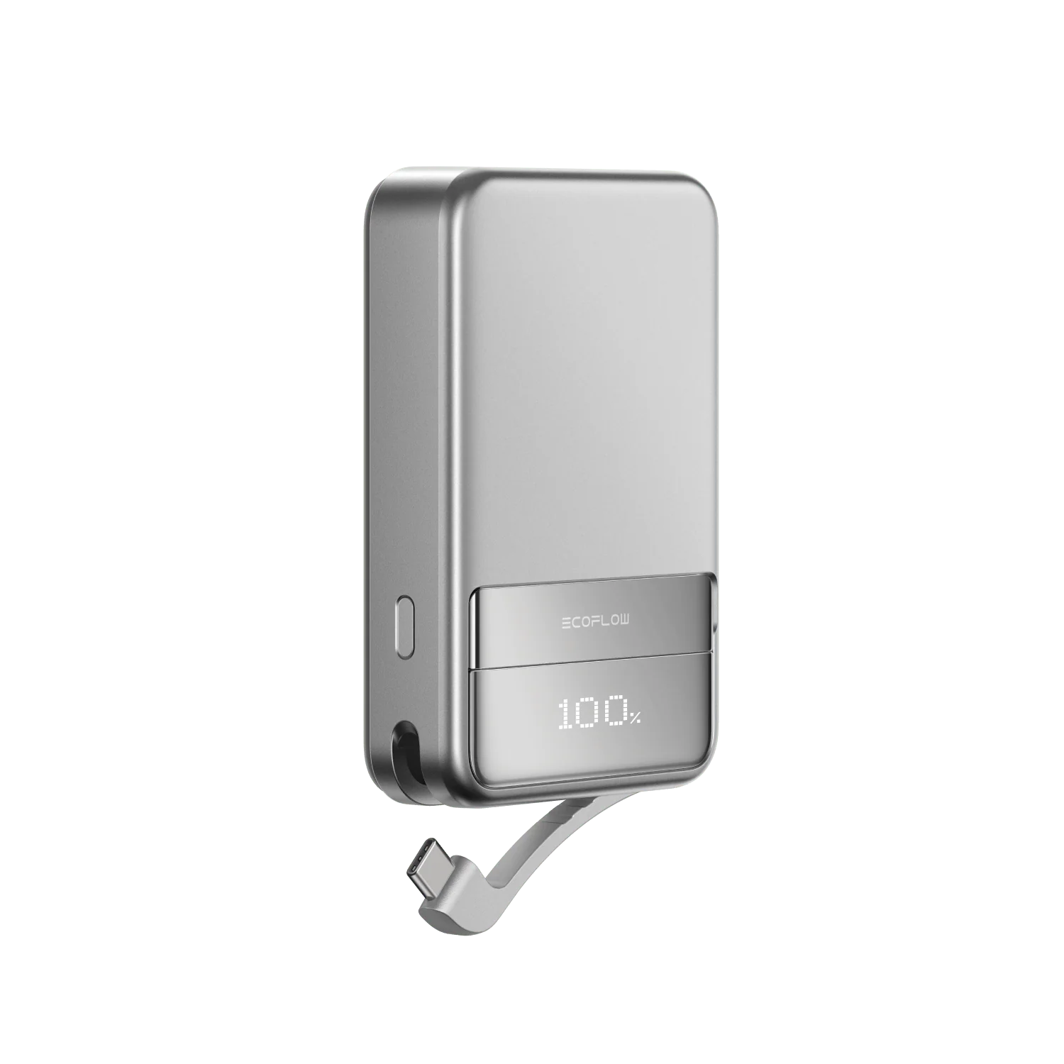 Baterie externa EcoFlow Rapid MagSafe Qi2 10000 mAh, Gri