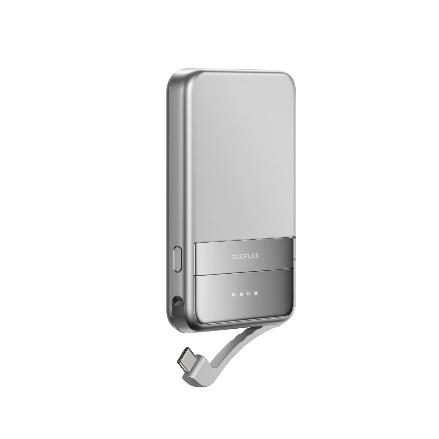 Baterie externa EcoFlow Rapid MagSafe Qi2 5000 mAh, 30W, Gri