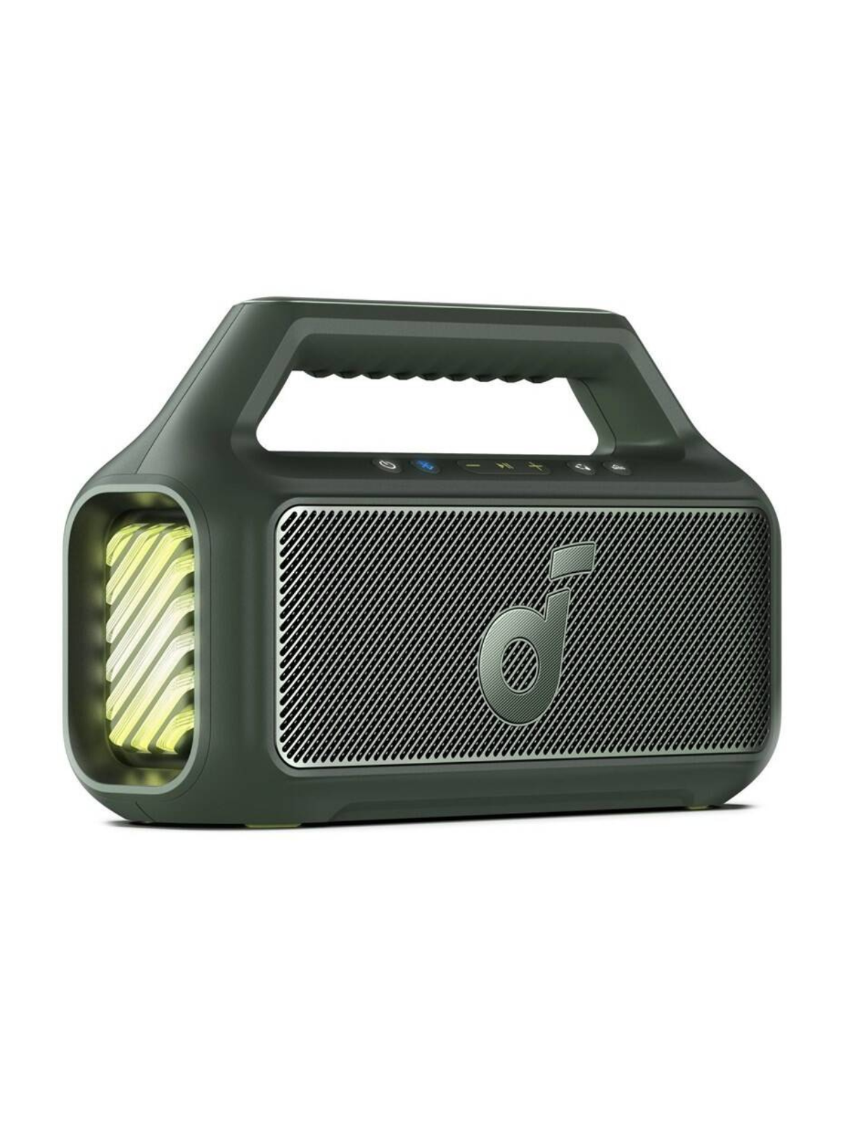 Boxa portabila Anker Soundcore Boom 2, 80W, BassUp 2.0, Bluetooth 6.0, RGB, Autonomie 24 ore, IPX7, Auracast™, Verde