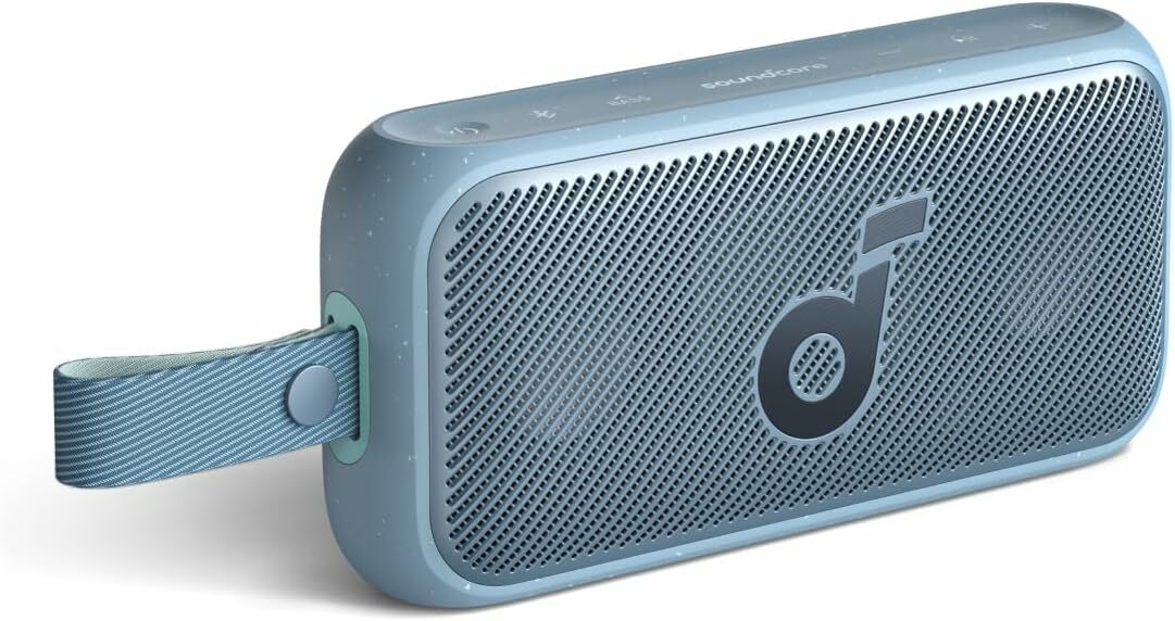 Boxa portabila Anker SoundCore Motion 300, 30W, Wireless Hi-Res Audio, BassUp, SmartTune, IPX7, Albastru