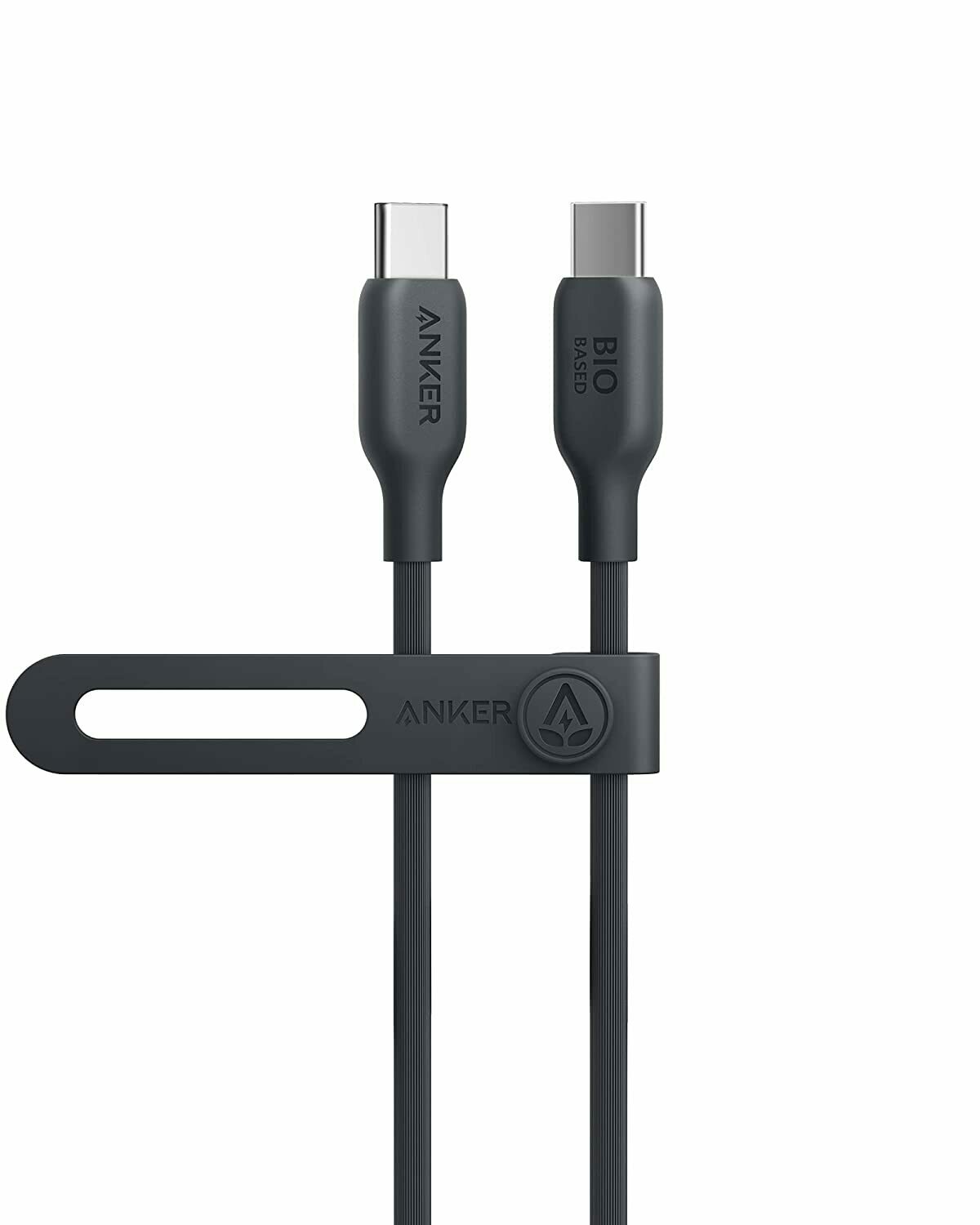 Cablu Anker Bio 543 USB C la USB C (100W), 2.0, 0.91 metri, Negru