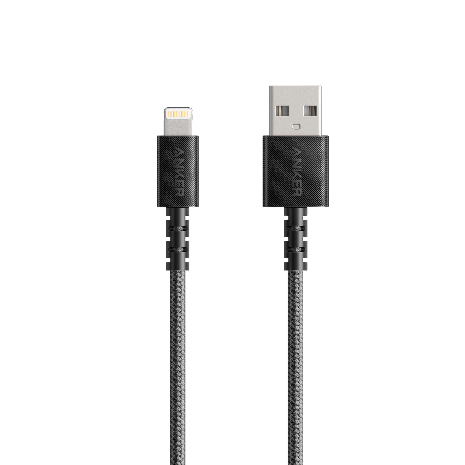 Cablu Anker PowerLine Select+ Lightning USB Apple official MFi, 0.91m, Negru