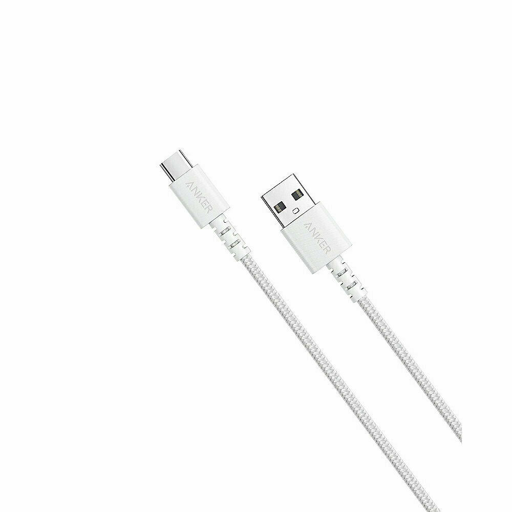 Cablu Anker PowerLine Select+ USB la USB-C, 0.91m, Alb
