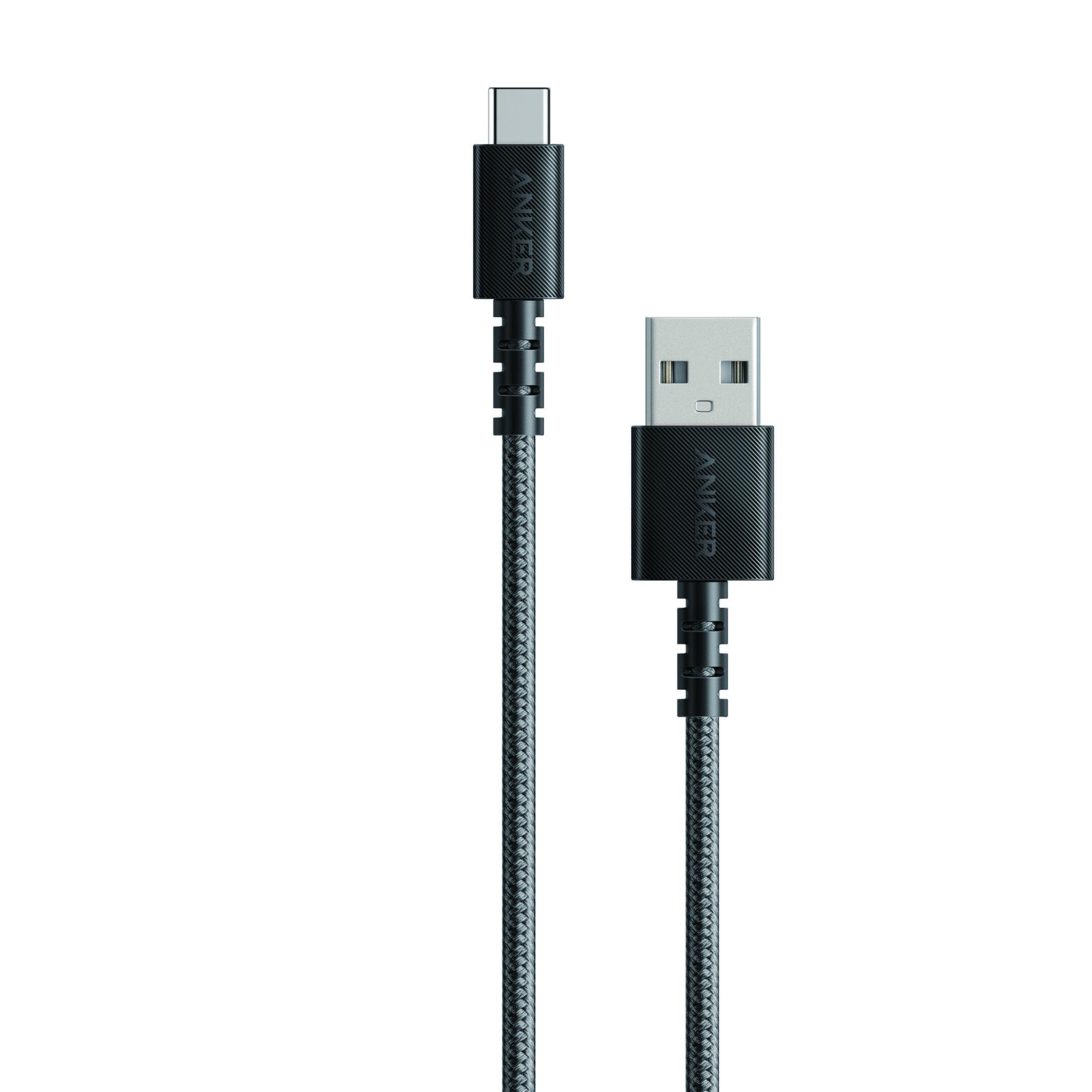 Cablu Anker PowerLine Select+ USB la USB-C 0.91m, Negru
