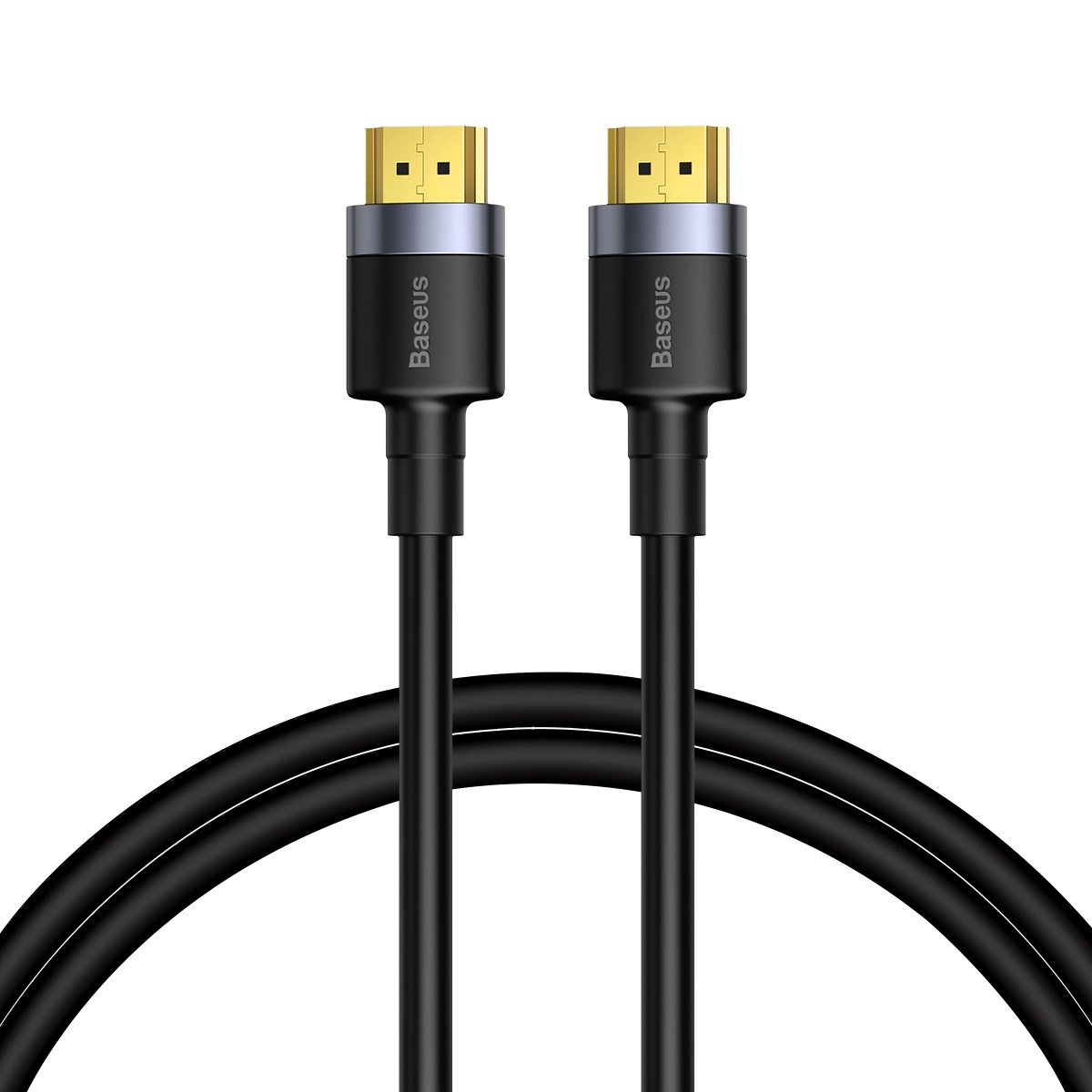 Cablu HDMI Baseus Cafule 2.0, 4K, 3m, Negru/Gri