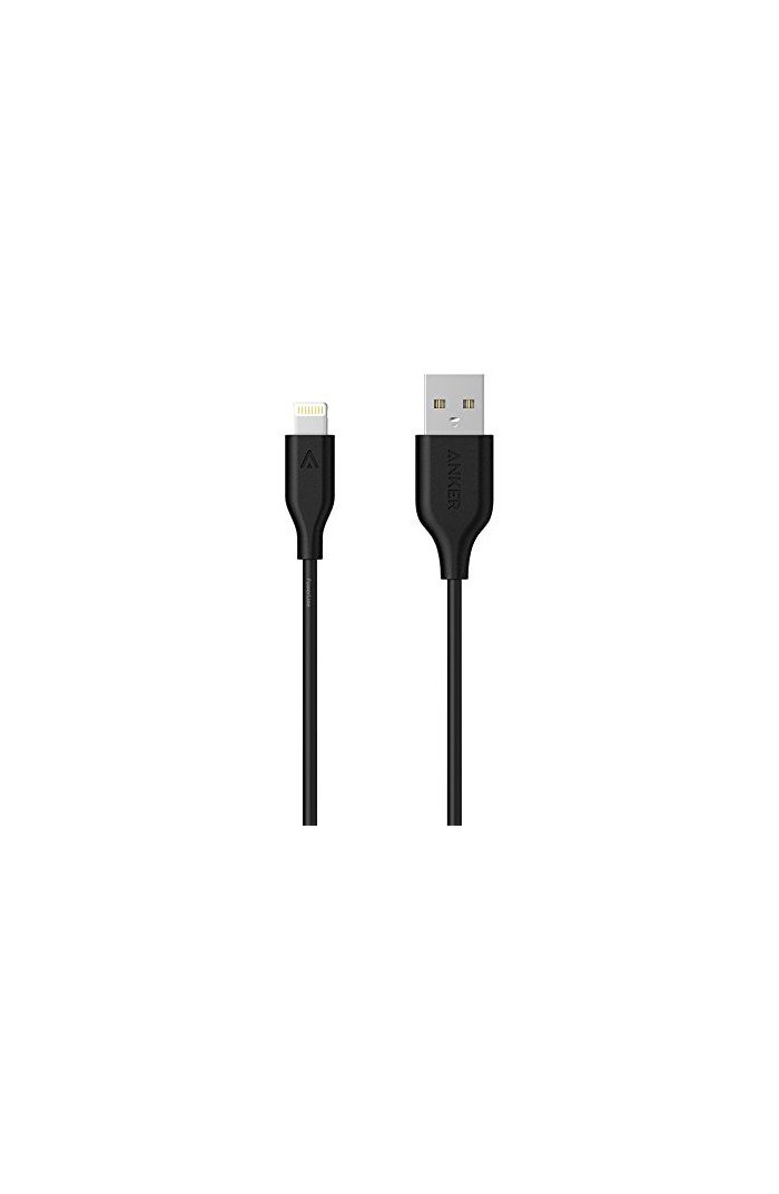 Cablu Lightning USB 1 metru Anker PowerLine Apple official MFi, Negru