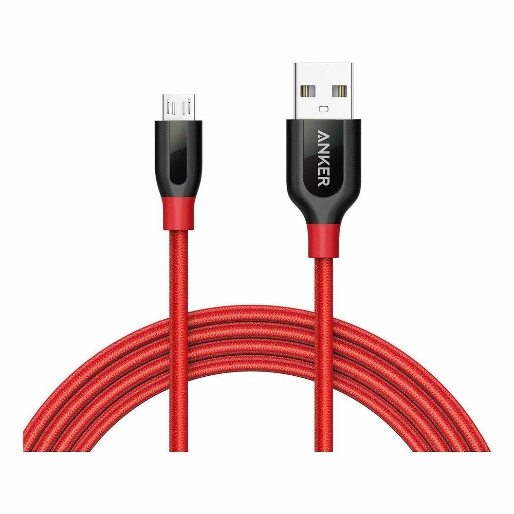 Cablu Micro USB Anker PowerLine+ 1.8 m, Rosu