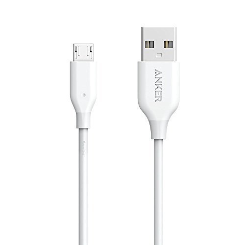 Cablu Micro USB Anker PowerLine,1 metru, Alb