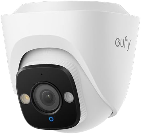 Camera Add-on eufy Turret PoE E41, Rezolutie 4k UHD, 122° FOV, F1.6 Color Night Vision, AI, Pentru NVR