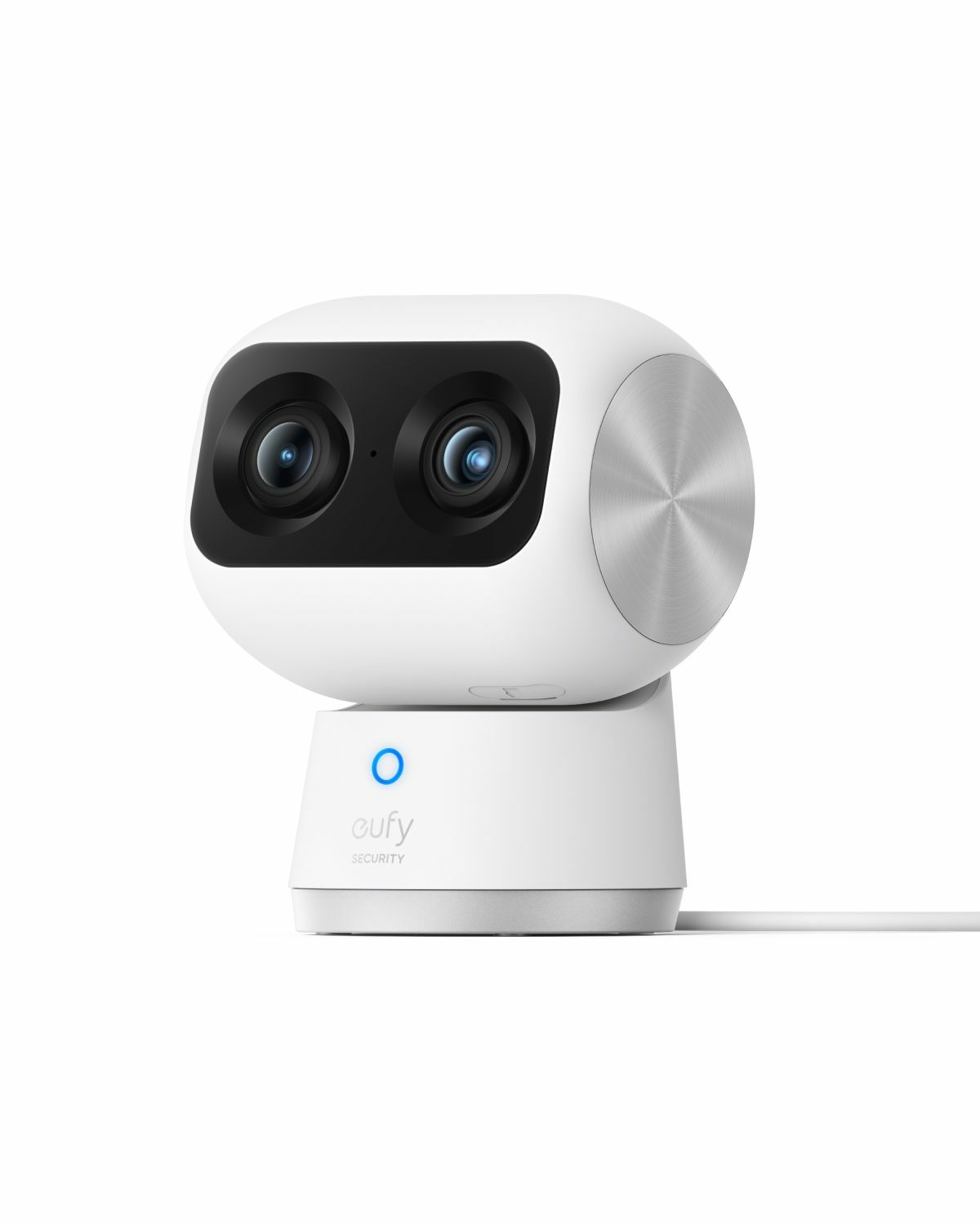 Camera de supraveghere eufy Security S350 Interior, Dual Camera, Pan&Tilt, Rezolutie 4K UHD, 8× Zoom, 360° PTZ, AI, Dual-Band Wi-Fi