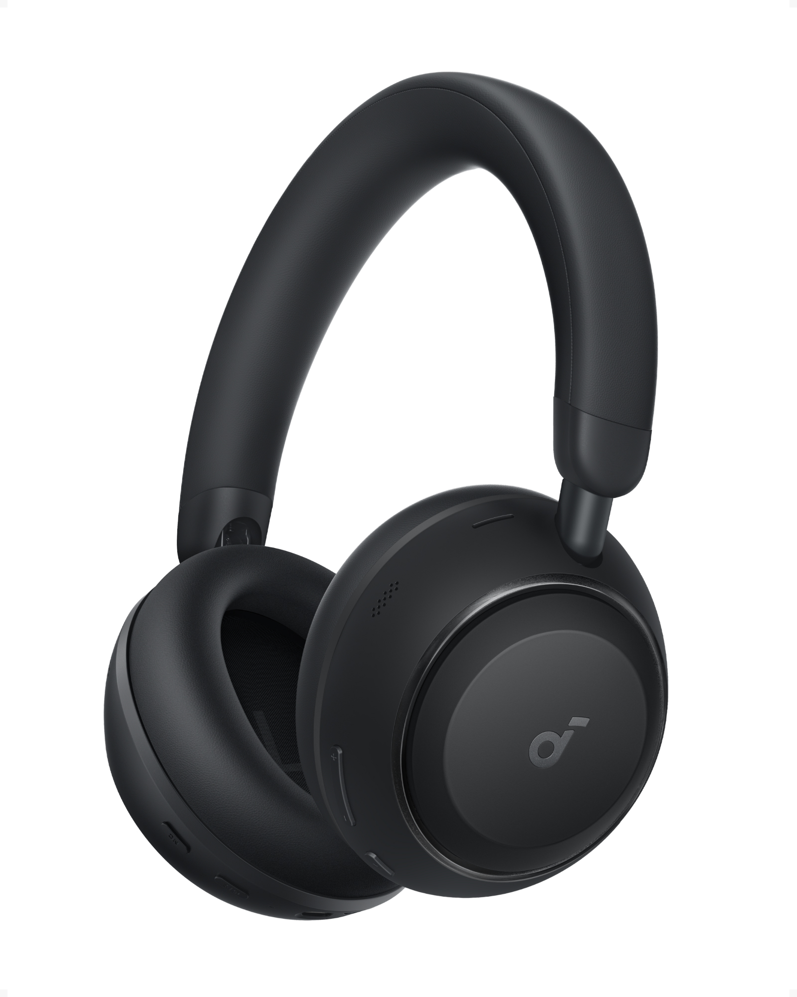 Casti wireless Over-Ear Anker Soundcore Space 2, Active Noise Cancelling, LDAC Hi-Res, Bluetooth 6.1, Autonomie 50 ore, Negru