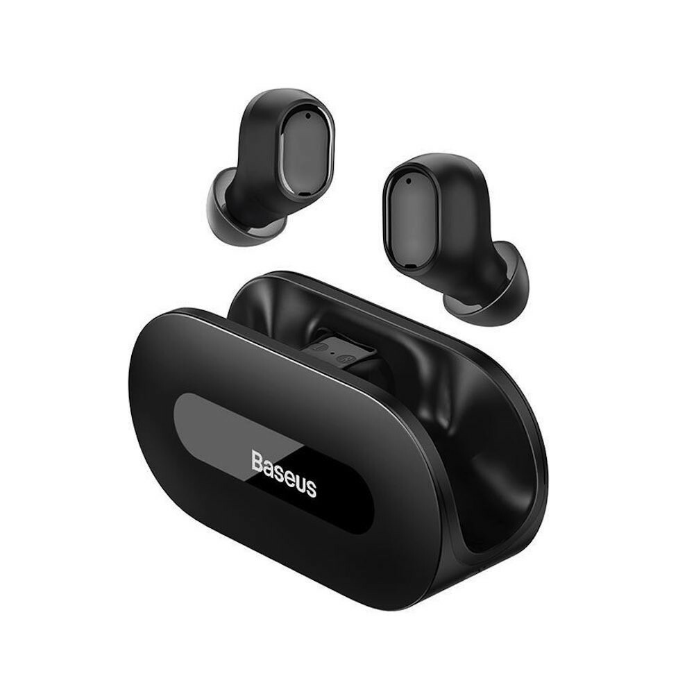 Casti In-Ear Baseus Bowie EZ10, TWS, Bluetooth 5.3, 25h autonomie, Negru
