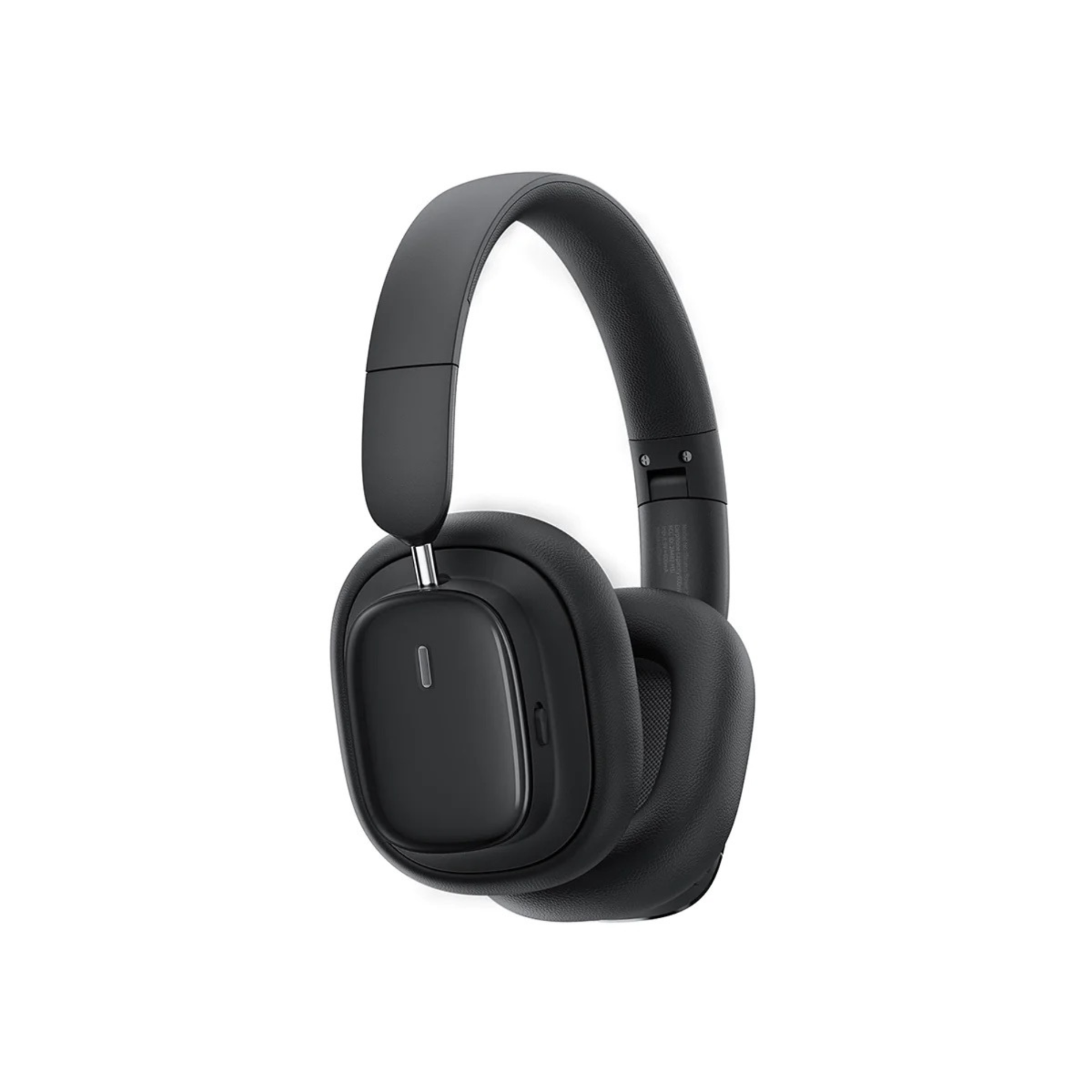Casti Over the Ear Baseus Bowie H1i, Wireless, Bluetooth 5.3, ANC, 3D Spatial Audio, Autonomie 100 ore, Negru