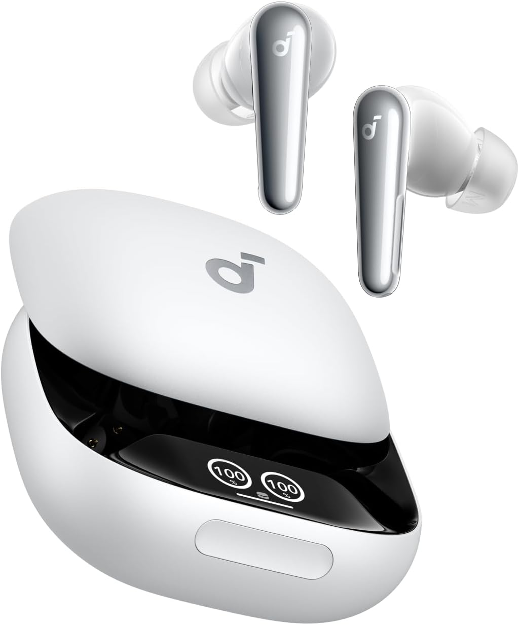 Casti In-Ear Anker SoundCore Liberty 4 Pro, True Wireless, Bluetooth 5.3, ANC, IPX5 Alb
