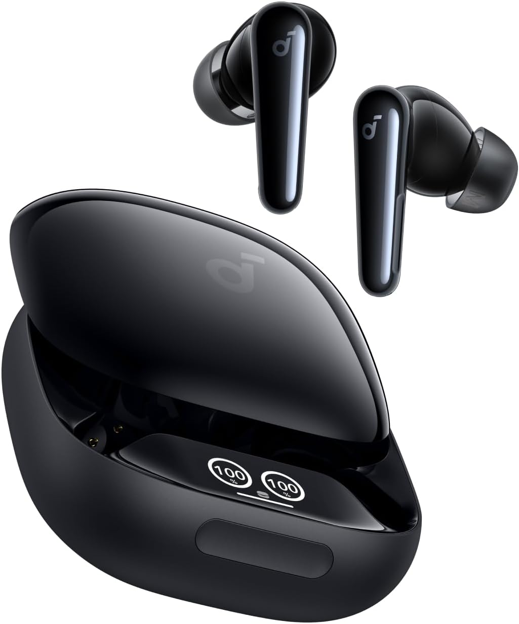 Casti In-Ear Anker SoundCore Liberty 4 Pro, True Wireless, Bluetooth 5.3, ANC, IPX5 Negru Lucios