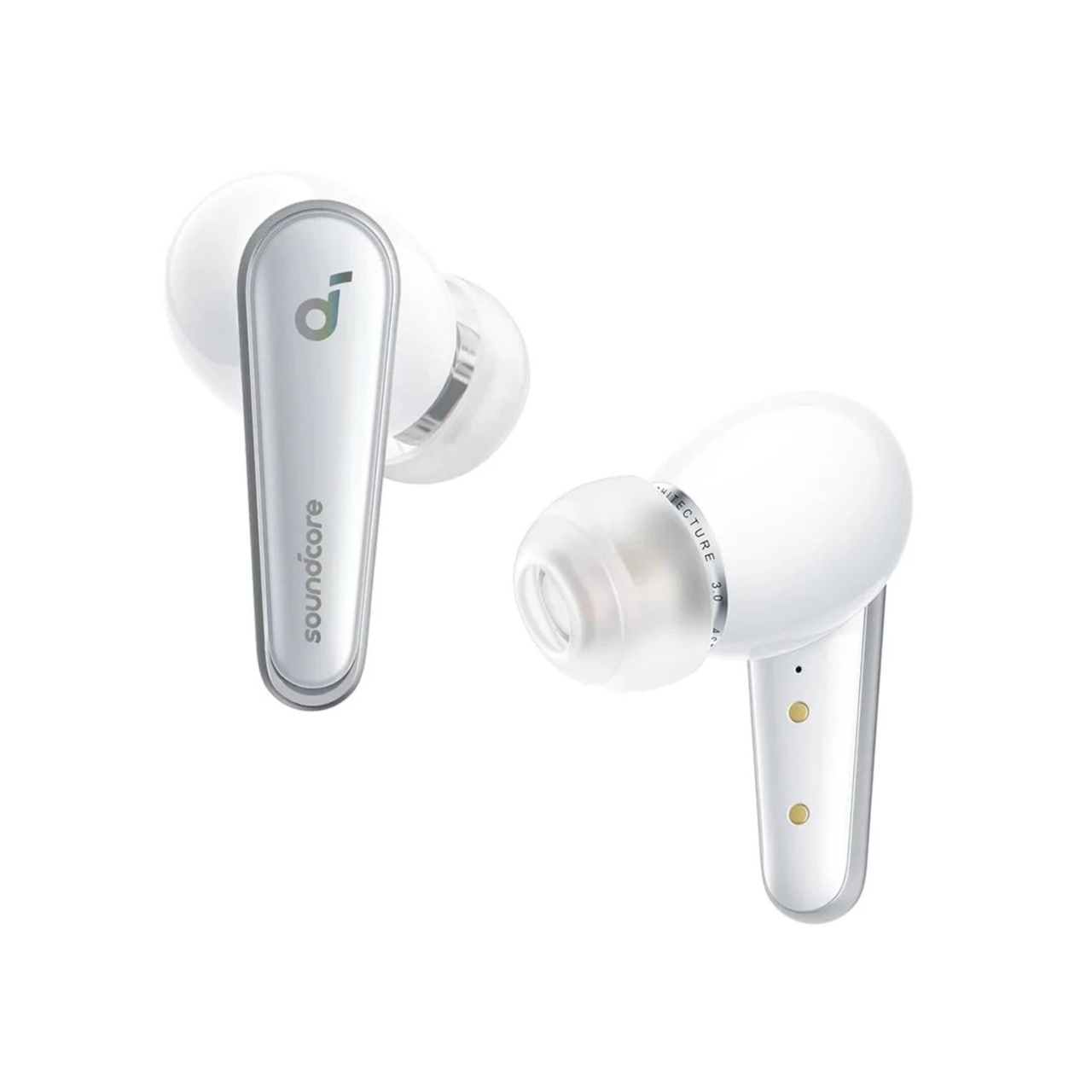 Casti In-Ear Anker Soundcore Liberty 4, True Wireless, AANC, Hi-Res, Spatial Audio, Heart Rate Sensor, Bluetooth, Alb
