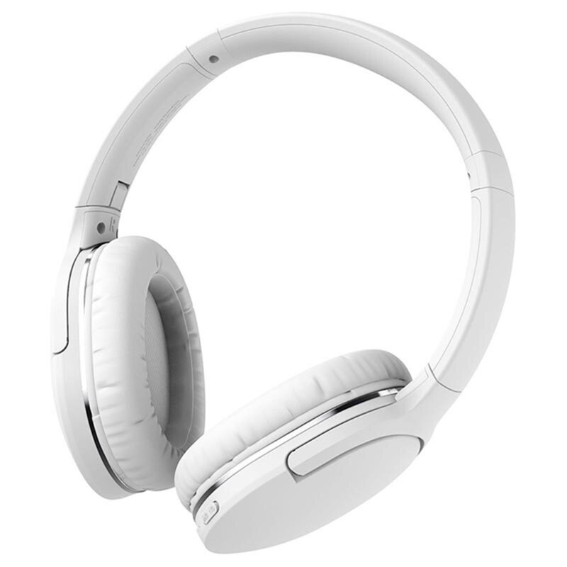 Casti Over the Ear Baseus Encok D02 Pro, Wireless, Bluetooth 5.0, Alb