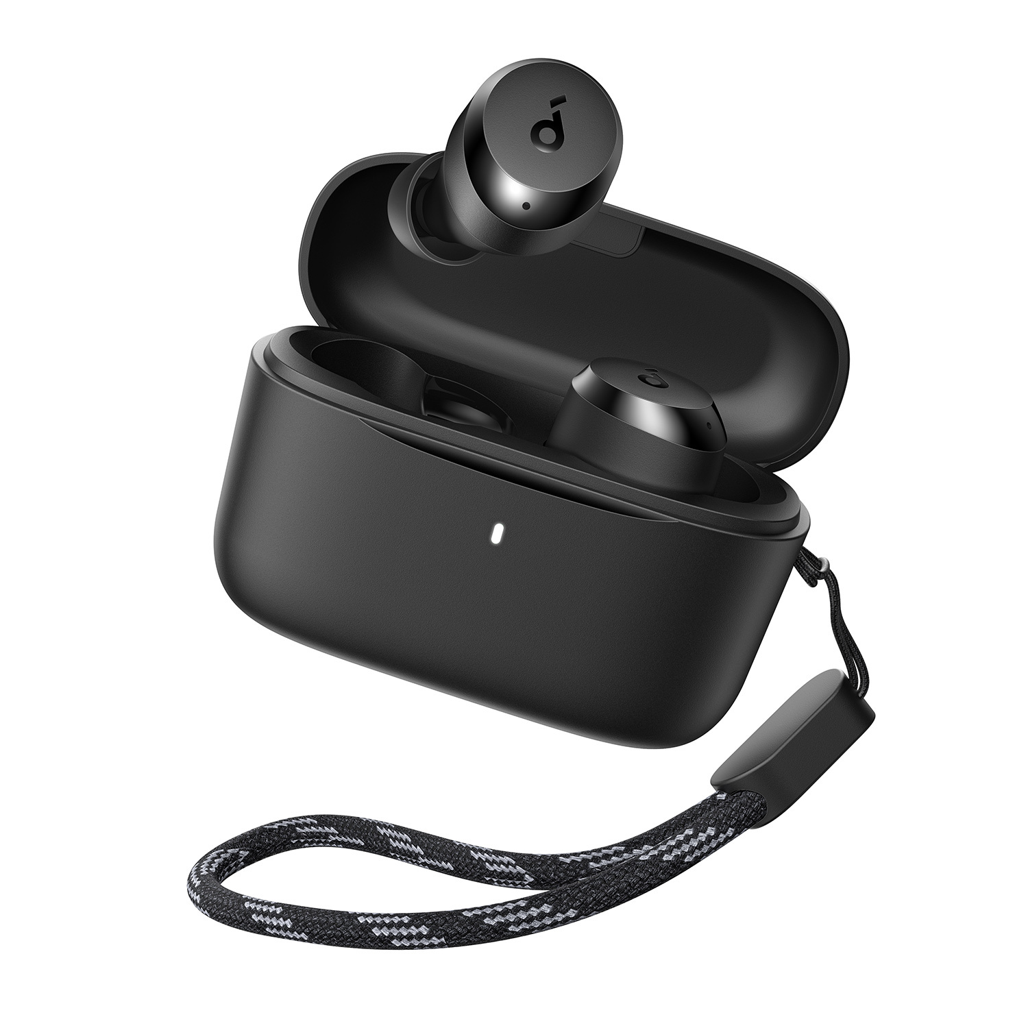 Casti True Wireless Anker SoundCore A25i, Autonomie 28 ore, Bluetooth 5.3, Negru