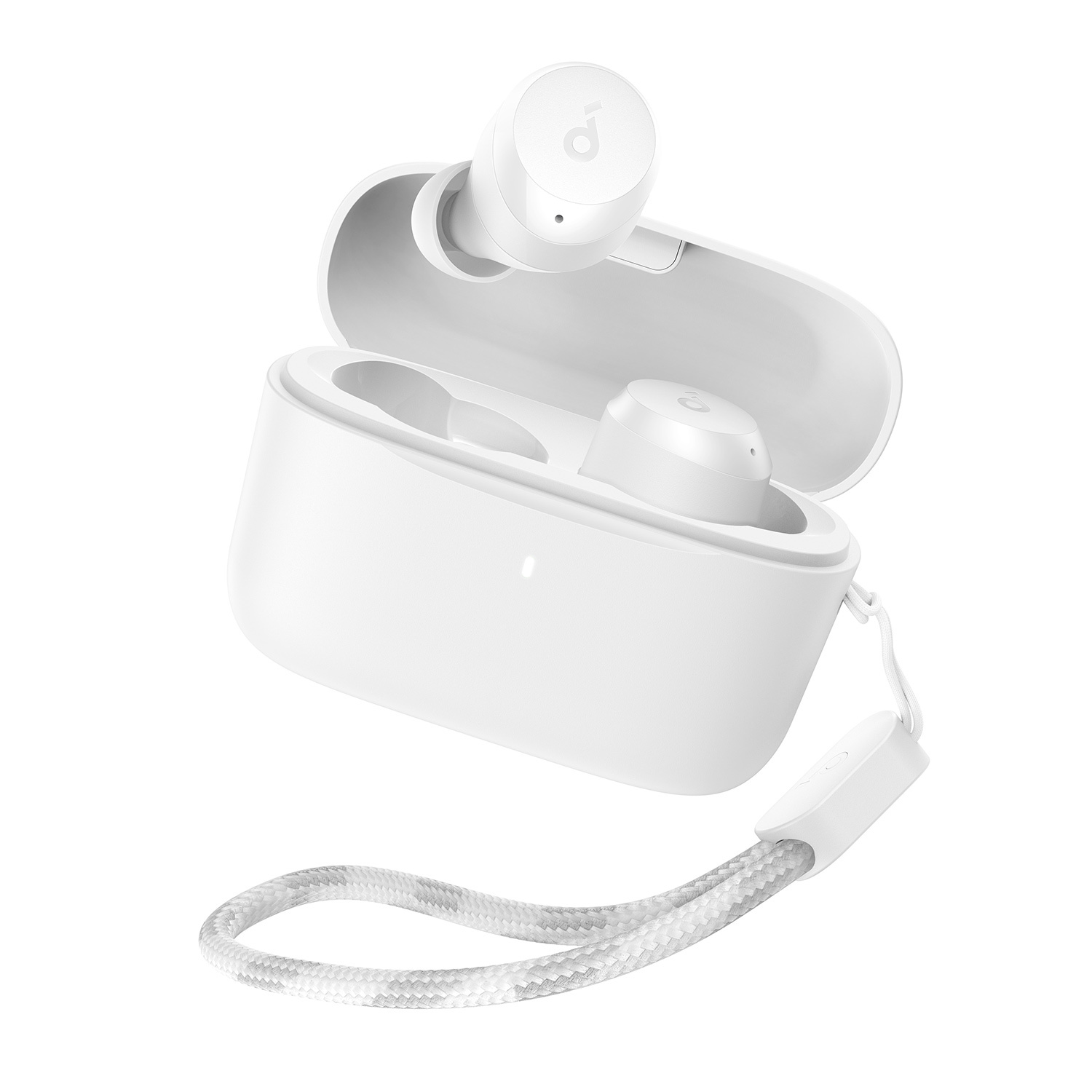 Casti True Wireless Anker SoundCore A25i, Autonomie 28 ore, Bluetooth 5.3, Alb