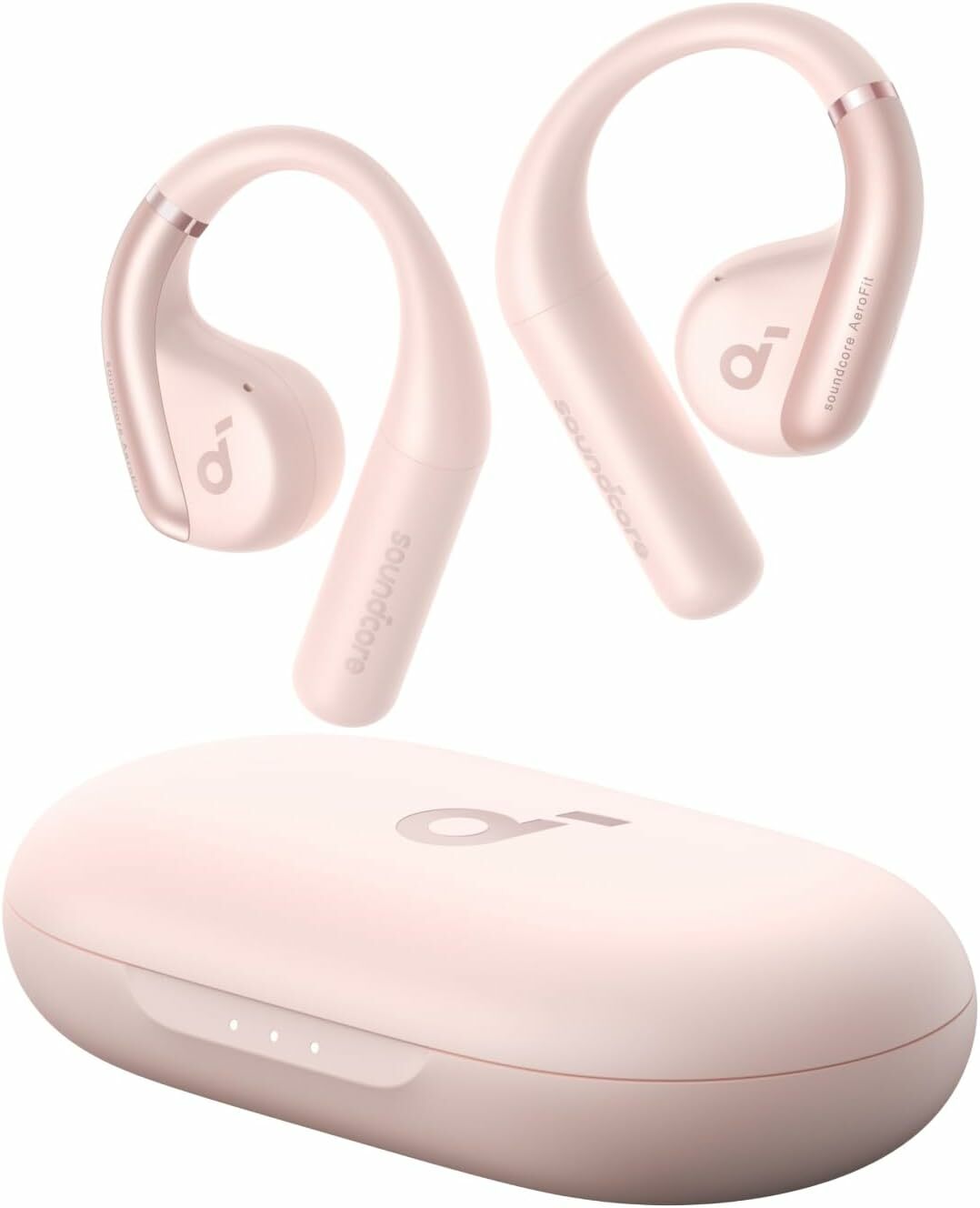 Casti True Wireless Anker SoundCore AeroFit, IPX7, Autonomie 42H, Bluetooth 5.3, Roz