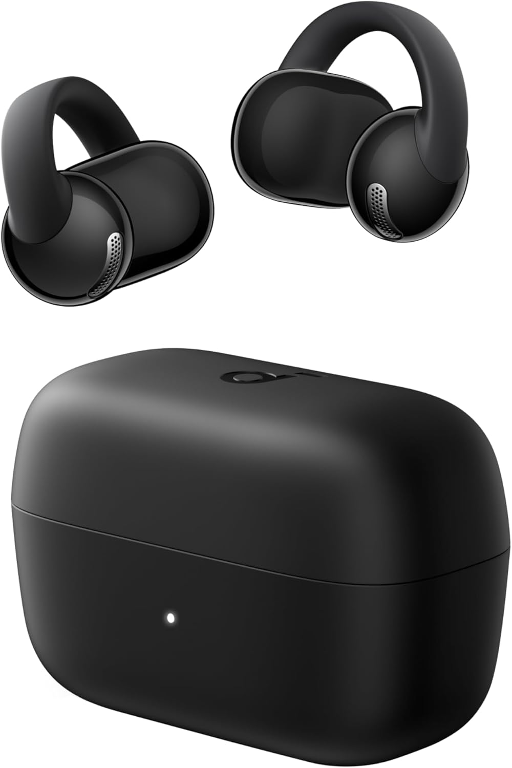 Casti True Wireless Anker SoundCore C50i, Open Ear Clip-On, Hi-Res, IP55, Bluetooth 6.0, Negru