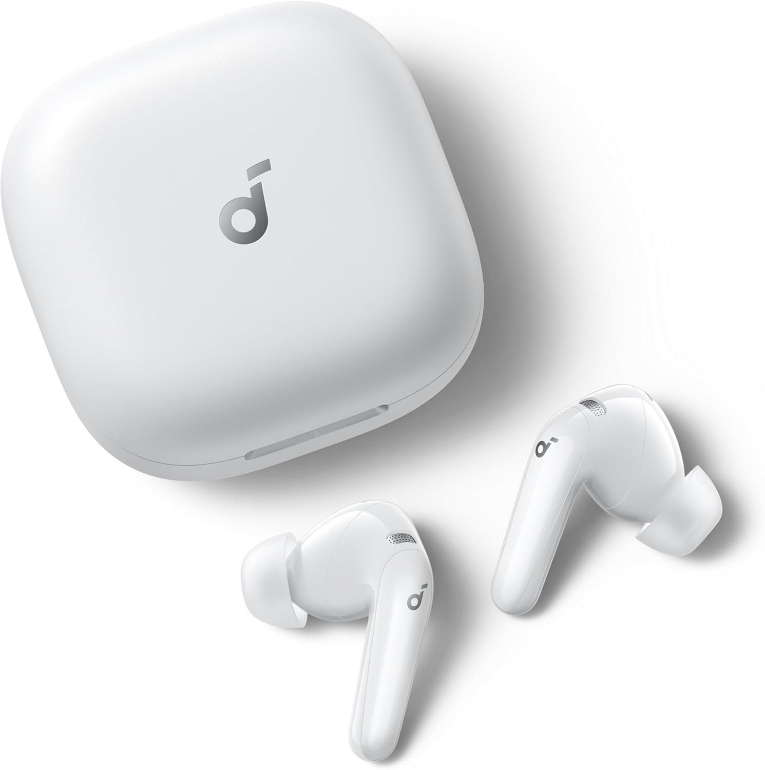 Casti True Wireless Anker Soundcore R60i, ANC, Hi-Res Sound, Autonomie 50 ore, IP55, Bluetooth 6.1, Alb