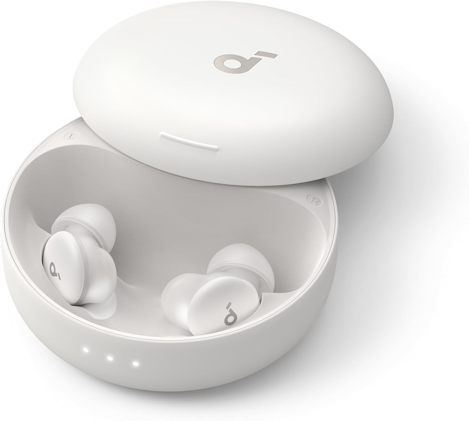 Casti True Wireless Anker Soundcore Sleep A30 ANC, Ultra-Confort, Autonomie 45 ore, Bluetooth 5.4, Alb