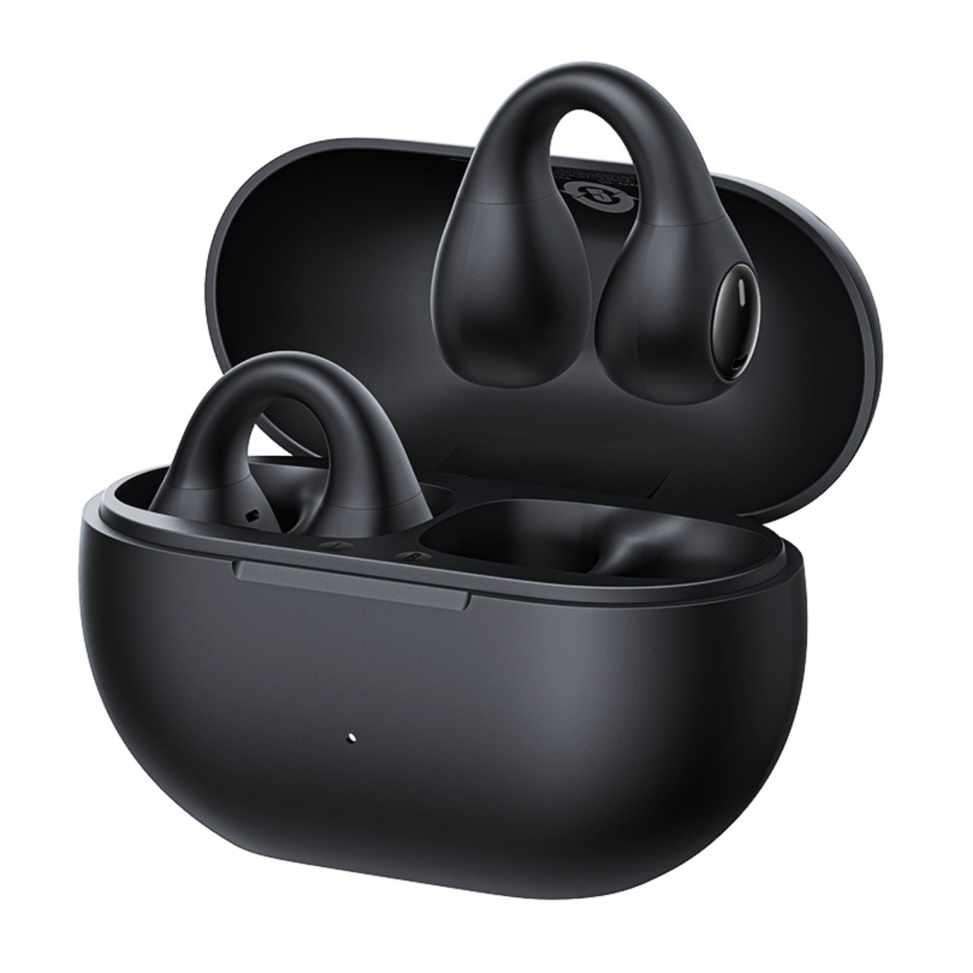 Casti True Wireless Baseus Bass 15 Open-Ear Clip, Bluetooth 5.4, Autonomie 30 ore Negru
