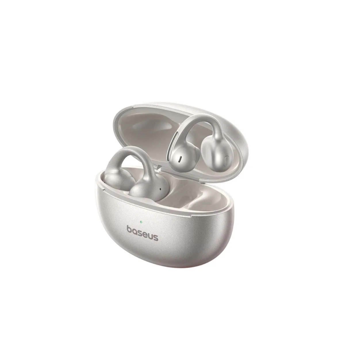 Casti True Wireless Baseus Bowie MC1 Pro, Open Ear, Bluetooth 6.0, IP67, Multipoint, Autonomie 40 de ore, Titan