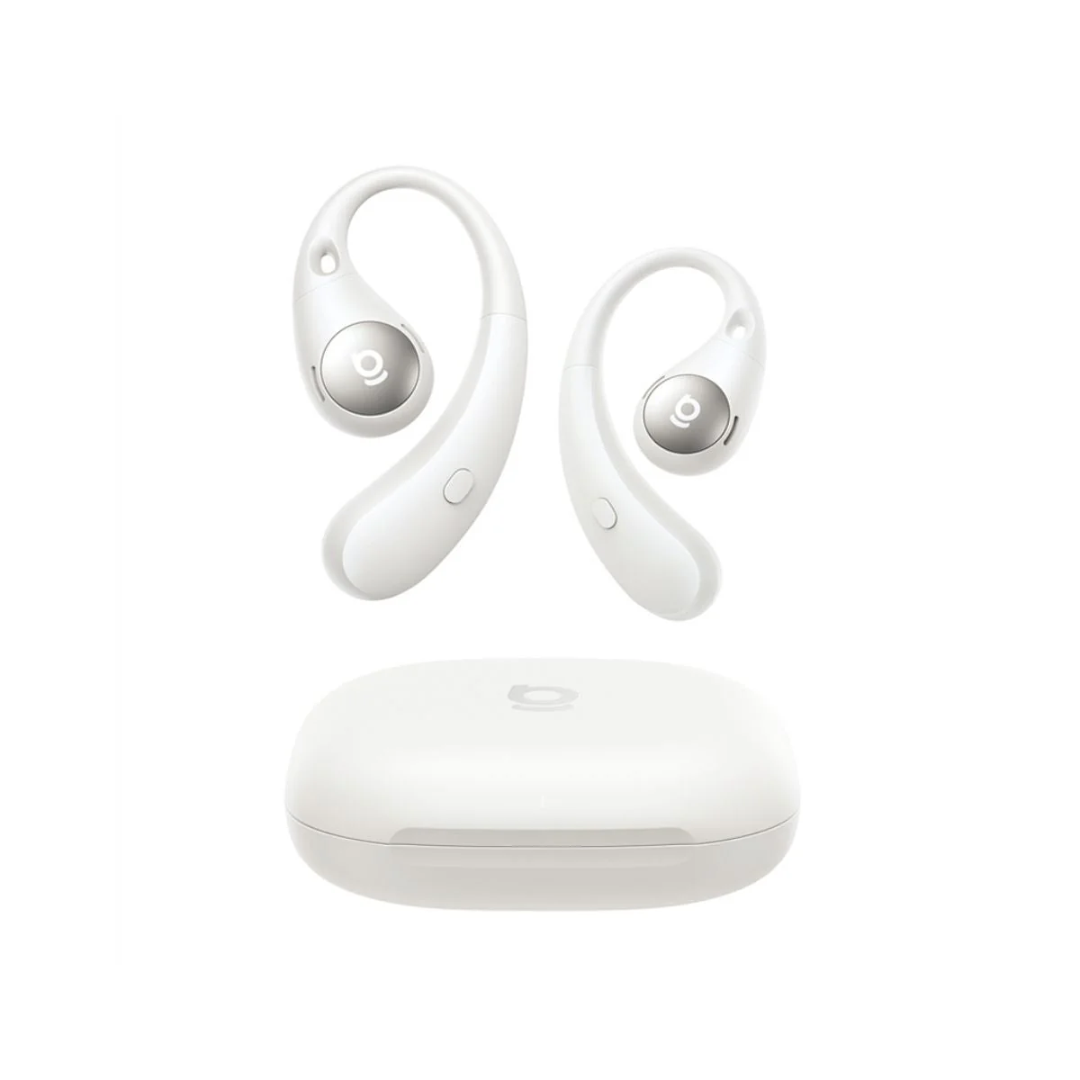 Casti True Wireless Open-Ear Baseus Eli Sport 2, Bluetooth 6.0, IP57, Autonomie 45 ore, Alb
