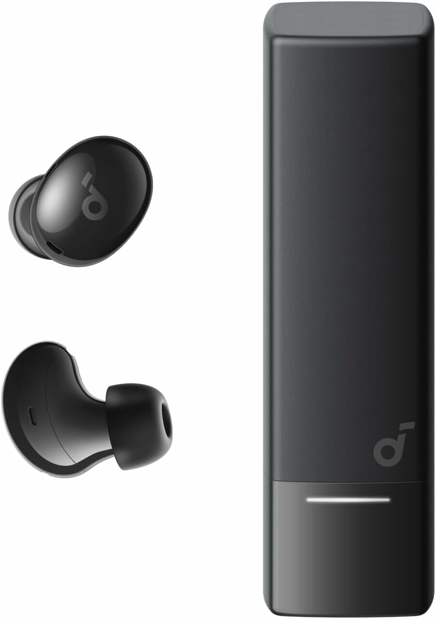 Casti Wireless Anker SoundCore A30i, Tehnologie de Anulare a Zgomotului Smart, Bluetooth 5.4, IP54, Negru