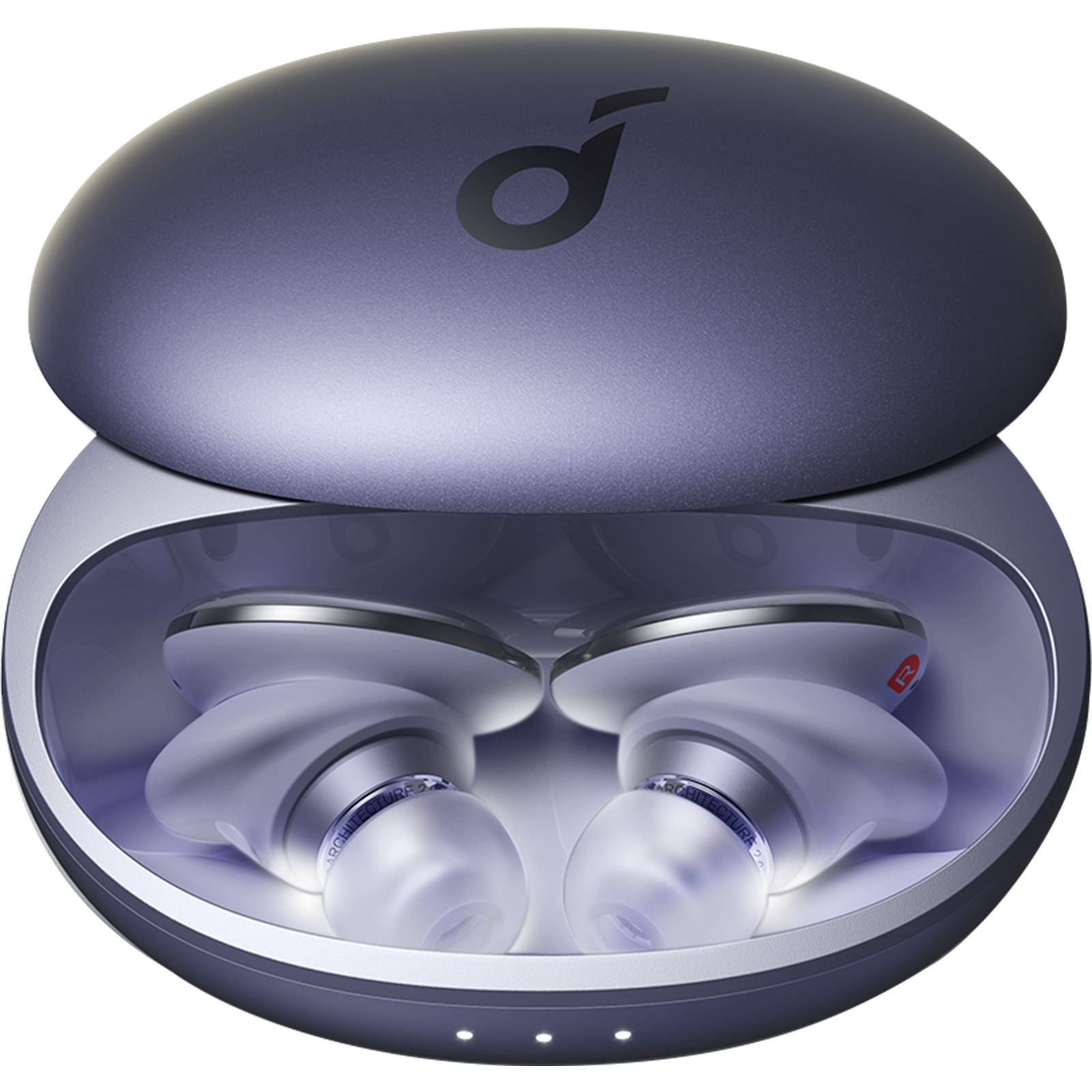 Casti wireless Anker Soundcore Liberty 3 Pro, Noise Cancelling, True Wireless, Hi-Res, Violet