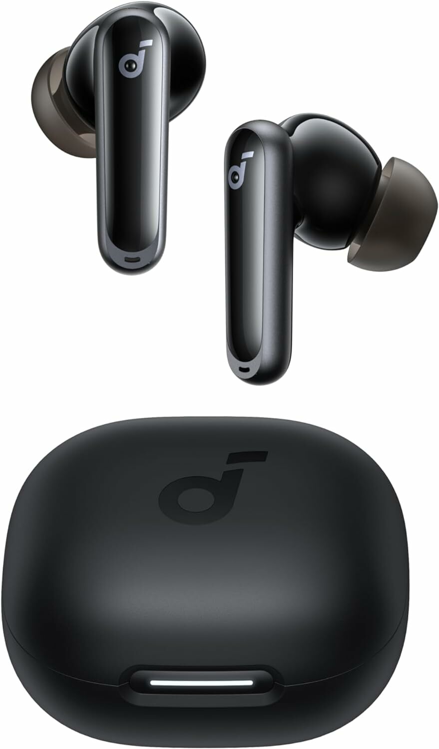 Casti wireless Anker Soundcore P40i, Adaptive Noise Cancelling, IPX5, Bluetooth 5.3, Negru