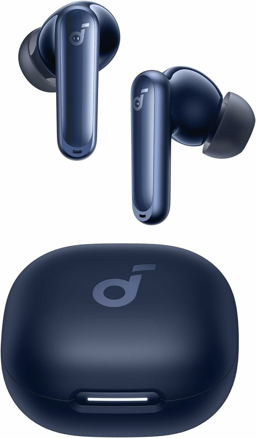 Casti wireless Anker Soundcore P40i, Adaptive Noise Cancelling, IPX5, Bluetooth 5.3, Albastru