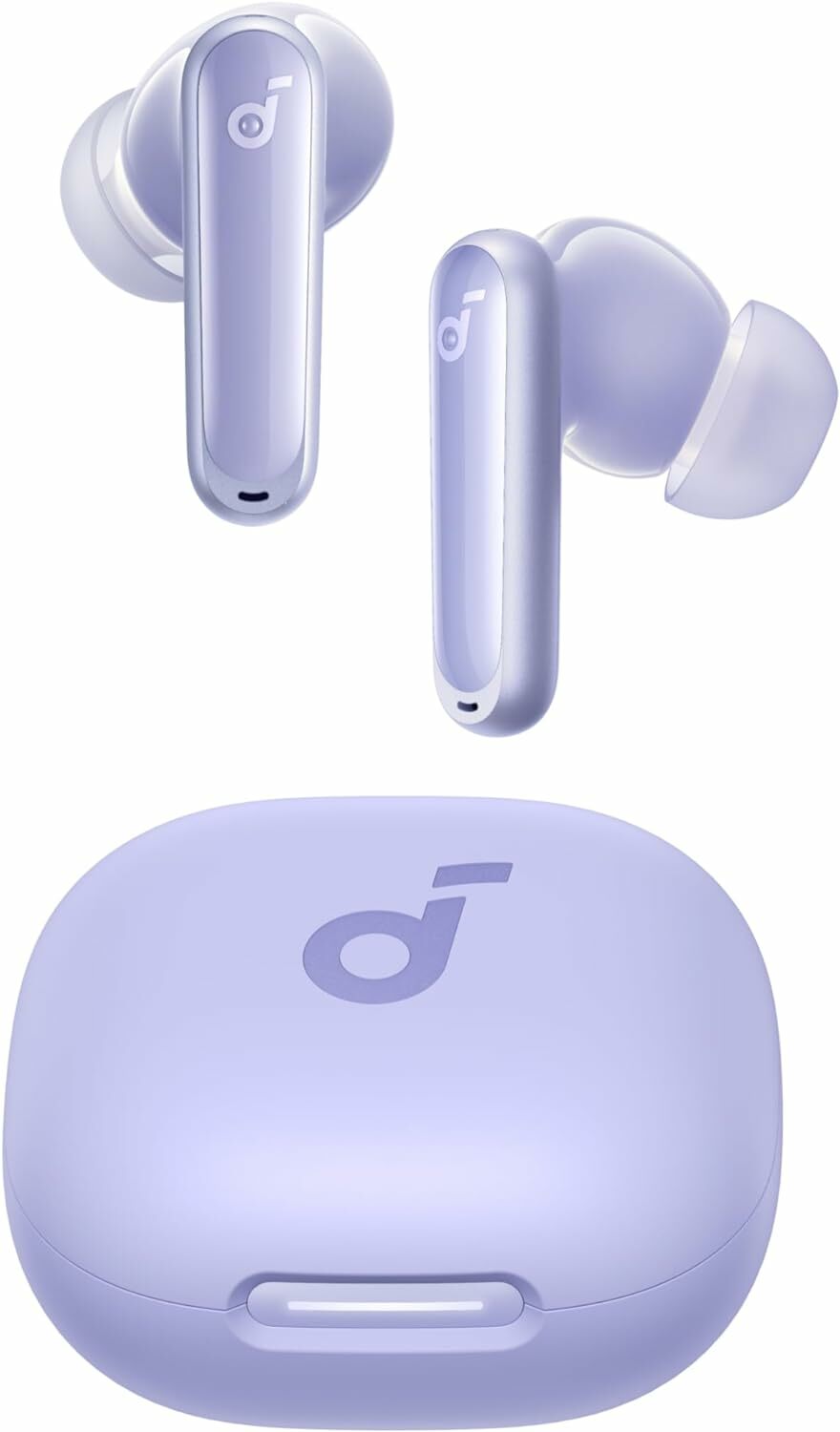 Casti wireless Anker Soundcore P40i, Adaptive Noise Cancelling, IPX5, Bluetooth 5.3, Violet