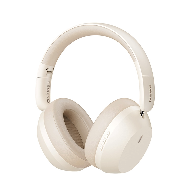 Casti Wireless Baseus Bass 35 Max, 3D Surround, Bluetooth 5.3 Alb