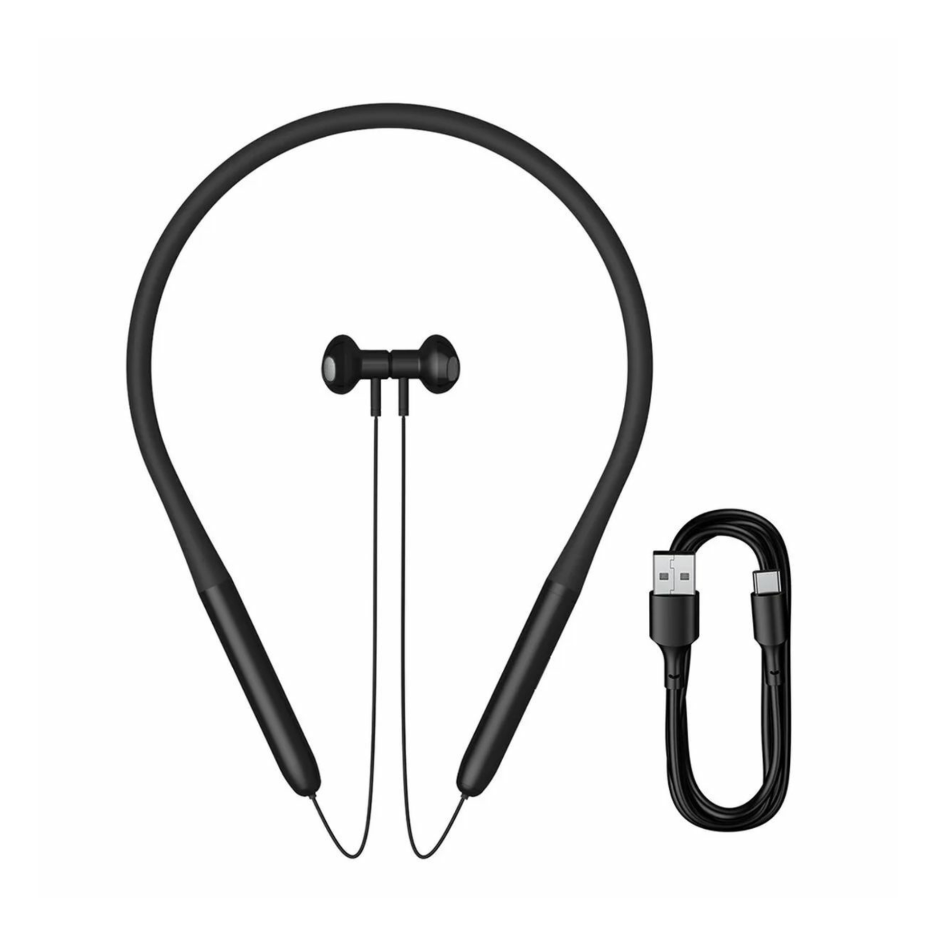 Casti wireless Baseus Bowie P1, Bluetooth 5.2, Negru