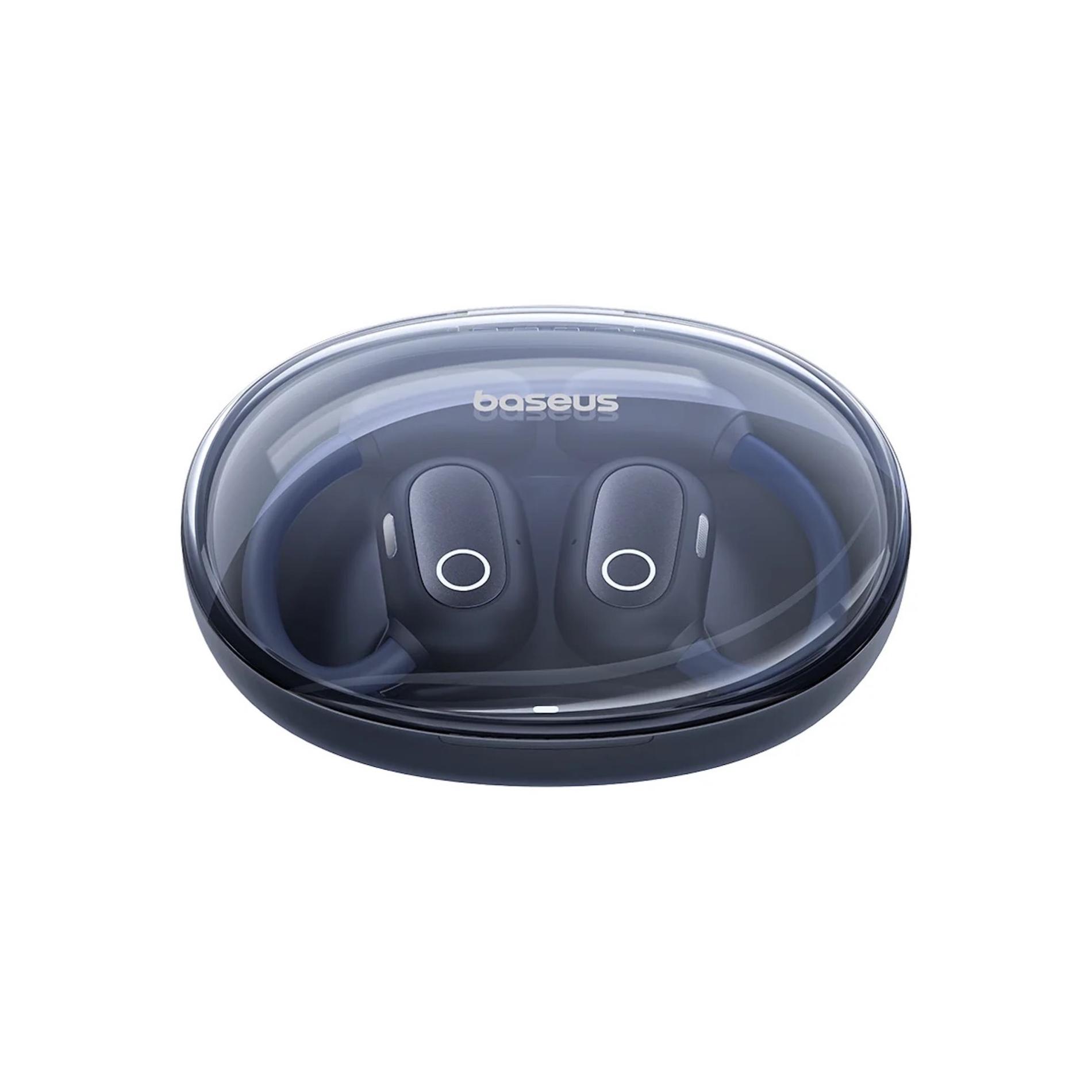 Casti wireless Baseus Eli Sport 1 Open-Ear TWS, Bluetooth 5.3, Autonomie 30 ore, Negru