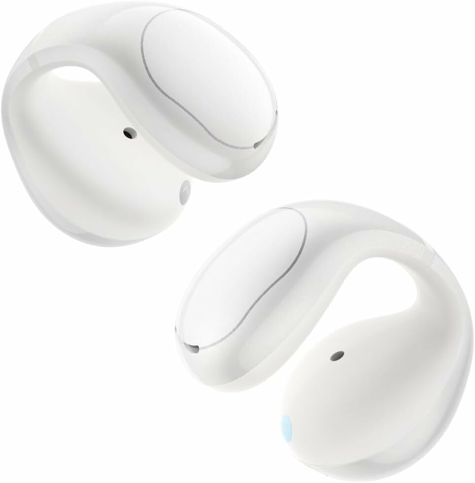 Casti Wireless Open-Ear Anker SoundCore C30i, Autonomie 30 de ore, IPX4, Alb