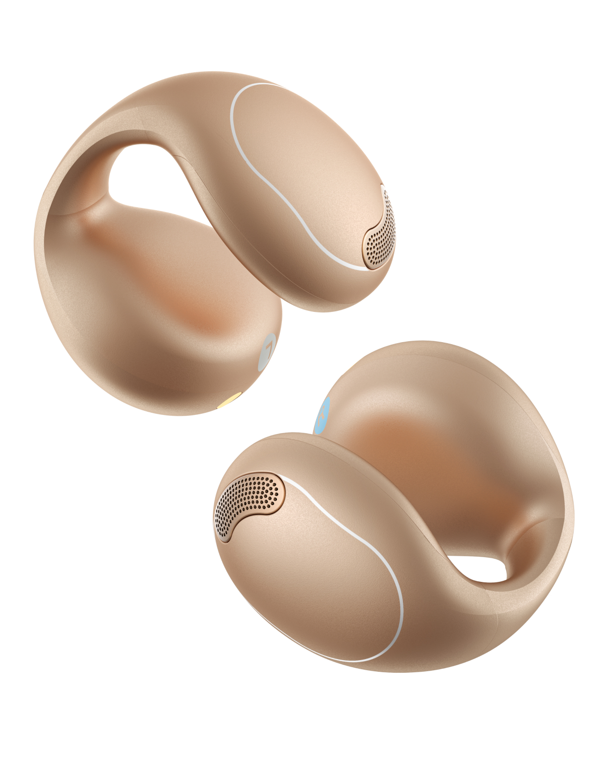 Casti Wireless Open-Ear Anker SoundCore C40i, Autonomie 21 de ore, Design Flexibil, IPX4, Auriu