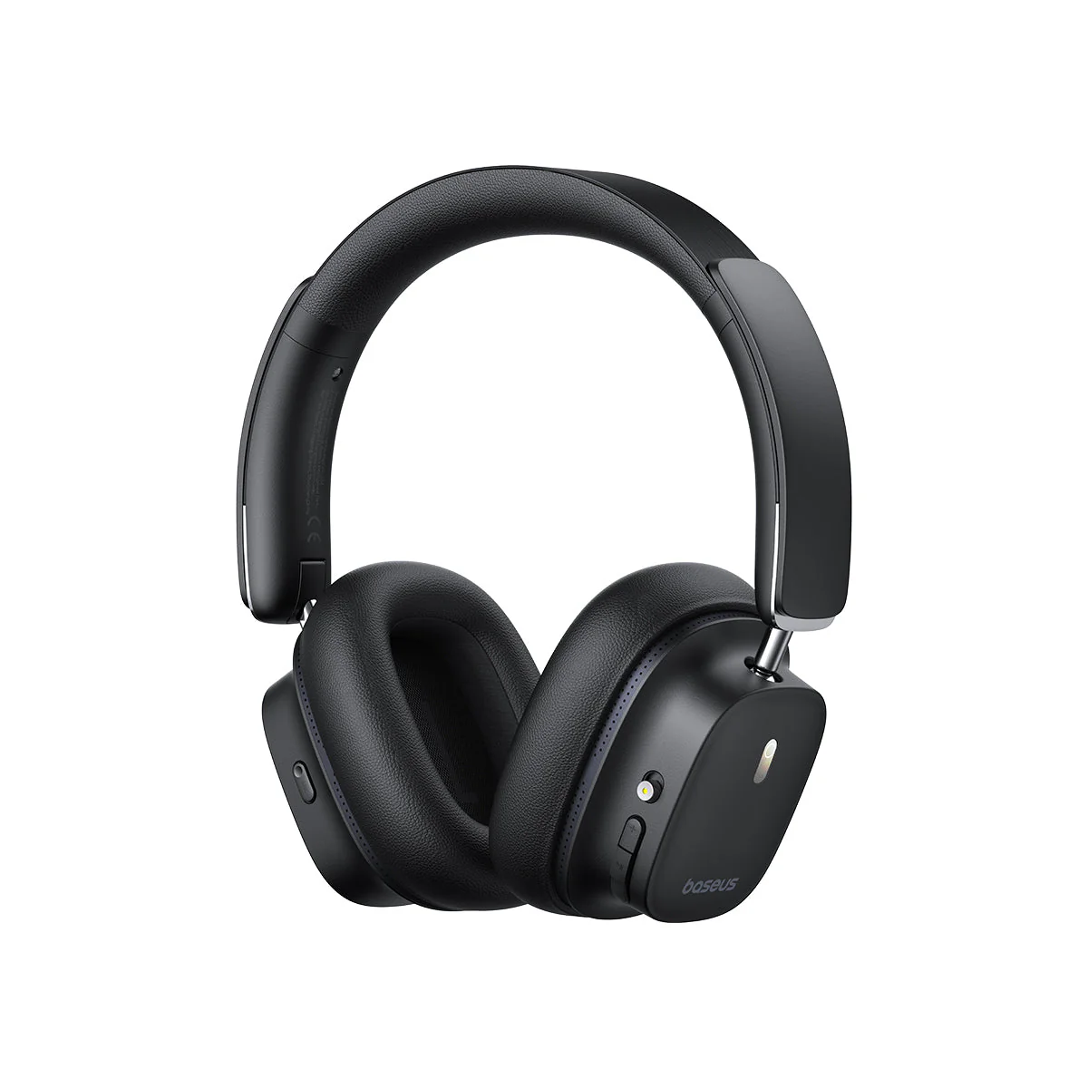 Casti wireless Over the Ear Baseus Bowie 30 Max, Noise Cancellation, Autonomie de 65 de ore, Bluetooth 5.4, Negru