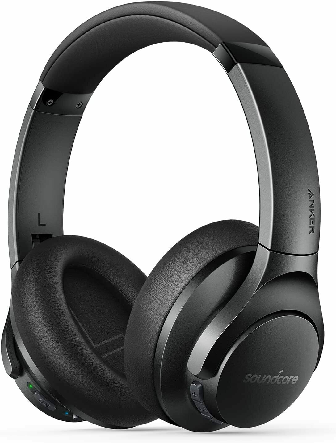 Casti Wireless Over-Ear Anker Soundcore Life Q20+, Active Noise Cancelling, MultiPoint, Negru