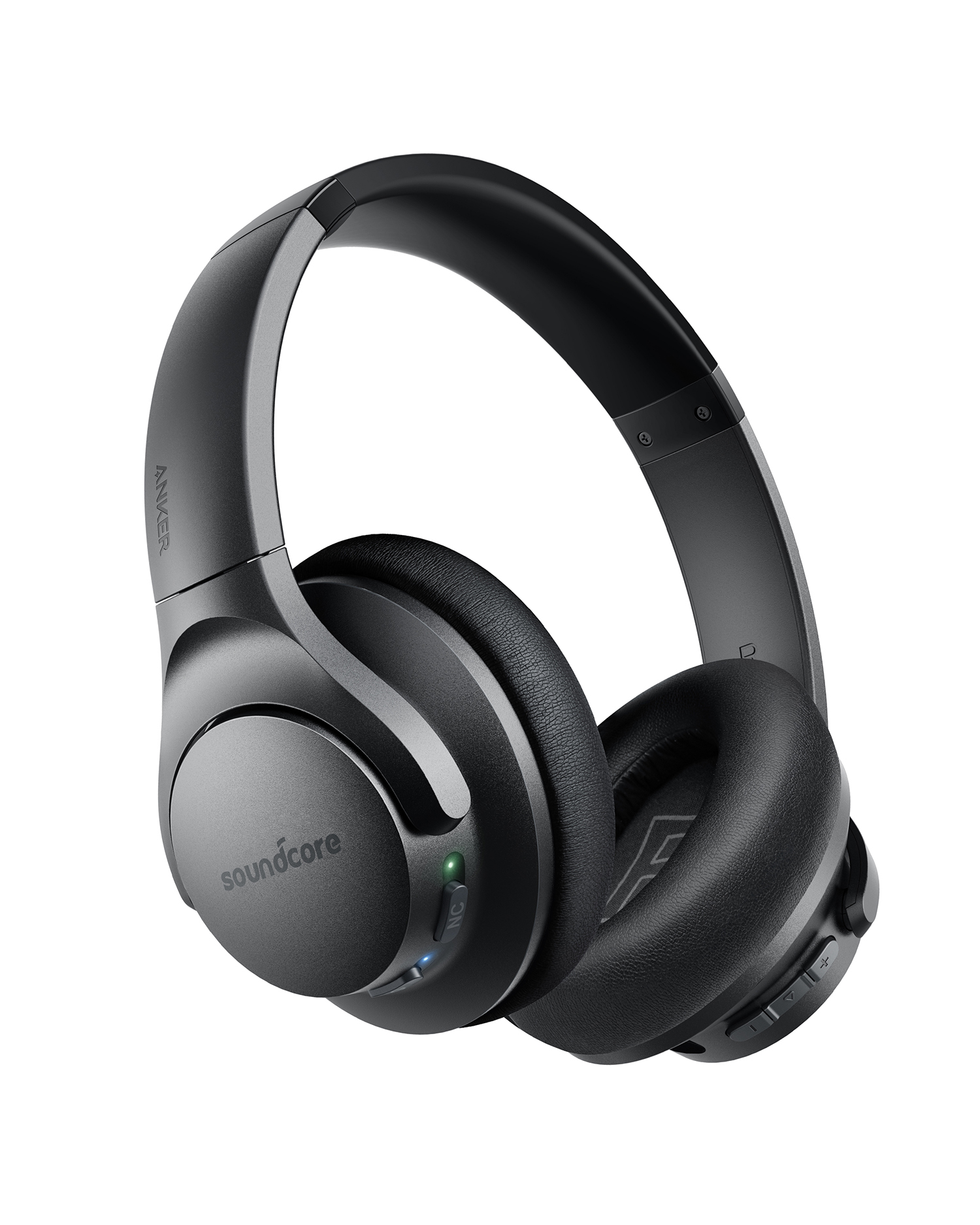 Casti Wireless Over-Ear Anker Soundcore Life Q20, Hybrid Active Noise Cancelling, Deep Bass, Negru