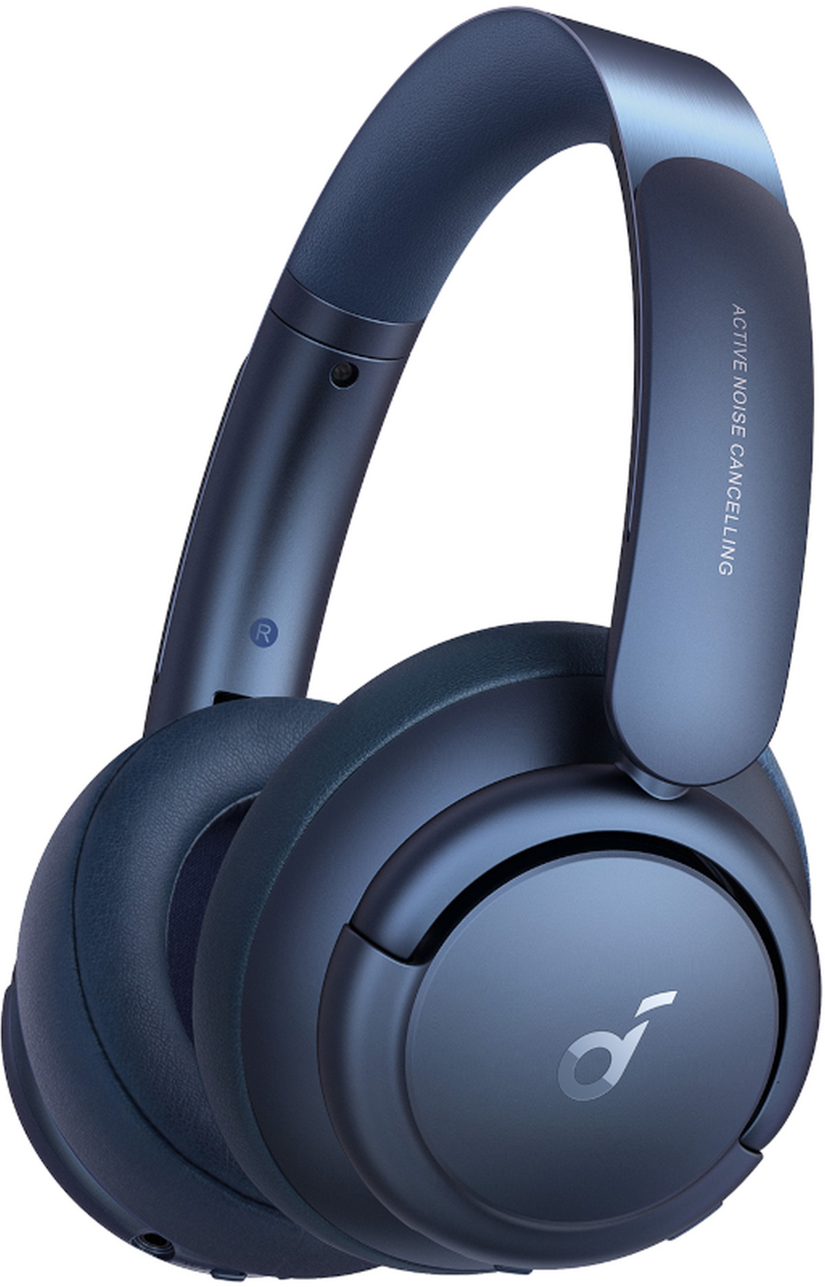 Casti Wireless Bluetooth Over-Ear Anker Soundcore Life Q35, Multi Mode Activ Noise Cancelling, Albastru