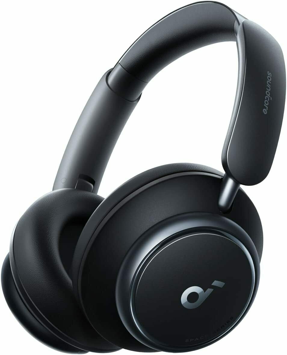 Casti Wireless Over-Ear Anker Soundcore Space Q45, Adaptive Active Noise Cancelling, LDCA Hi-Res, Bluetooth 5.3, Negru